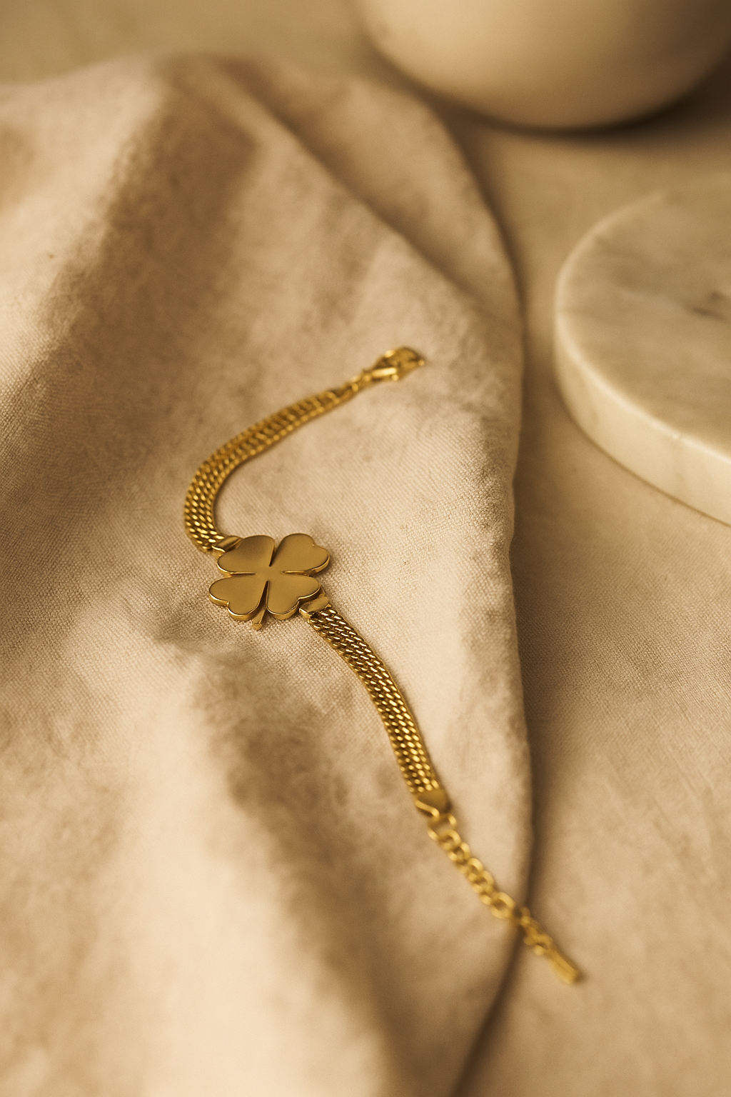 Golden Petal Bracelet