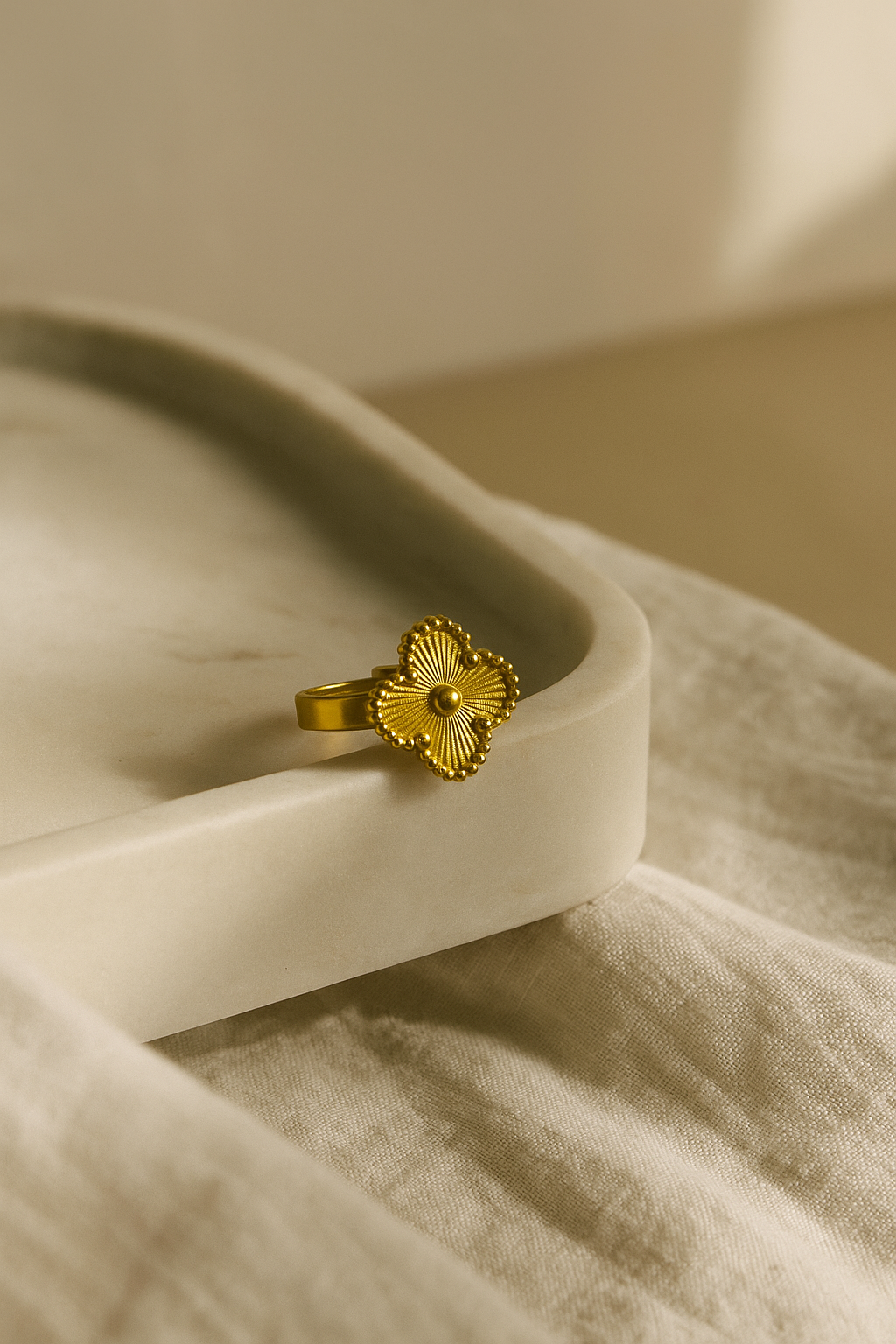 Golden Bloom Ring
